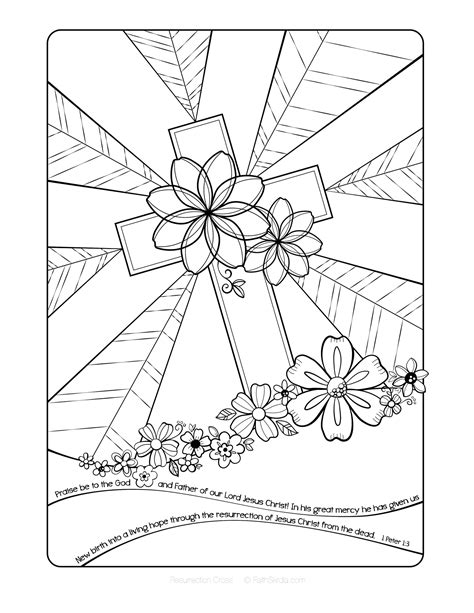 Religious Easter Coloring Pages | K5 Worksheets