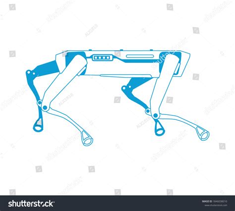 Spot Robot Dog Vector Flat Graphic Stock Vector (Royalty Free) 1846038010 | Shutterstock