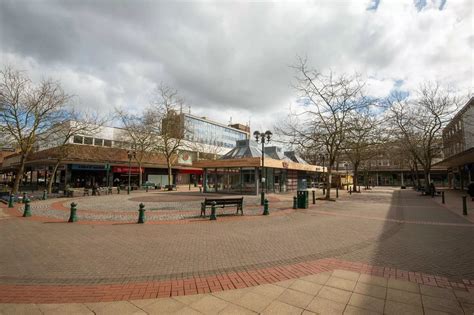 A ghostly empty Solihull town centre. - Birmingham Live