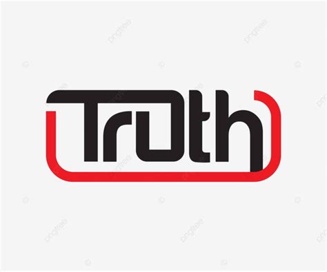 Truth Logo Design Black Icon Silhouette Vector, Black, Icon, Silhouette ...