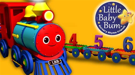 1 to 20 Number Train | Nursery Rhymes for Babies by LittleBabyBum - ABCs and 123s - YouTube