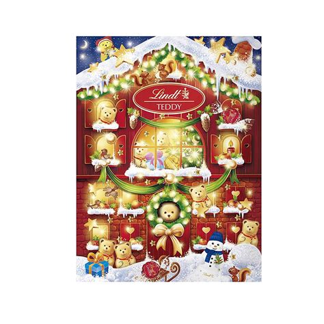 Lindt Advent Calendar Bear - Printable Calendar 2023