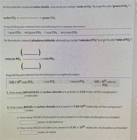 Solved For the molecular compound phosphorus trichloride, | Chegg.com