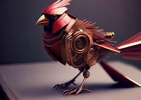 ArtStation - Mechanical Birds