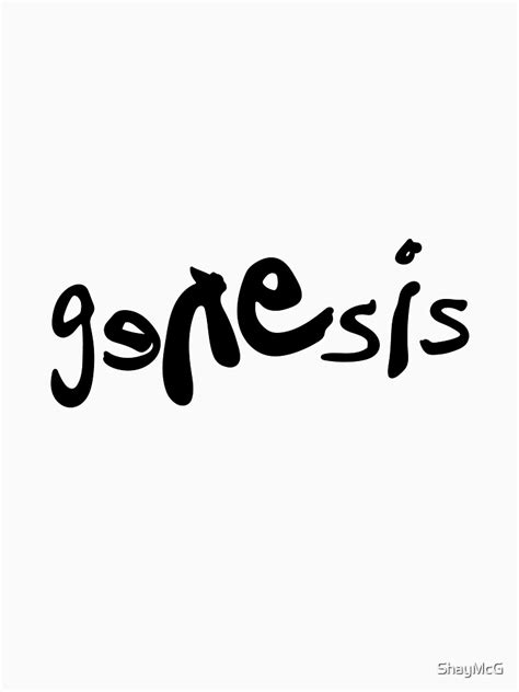 "Genesis band logo" Long T-Shirt by ShayMcG | Redbubble