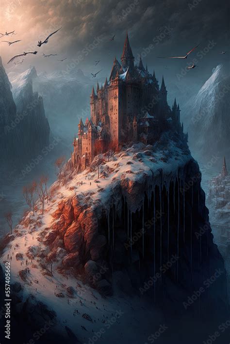 Fantasy Castle Concept Art