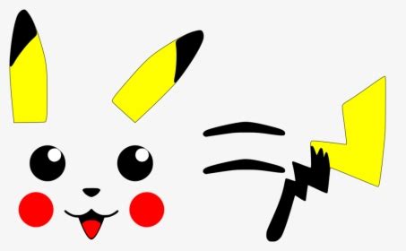 Orejas De Pikachu Png , Transparent Cartoons - Pikachu Ears Clipart, Png Download , Transparent ...