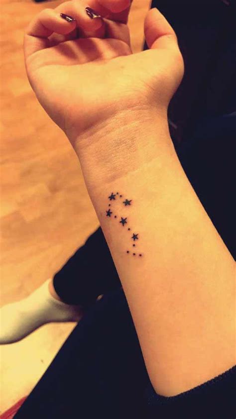 25 Scorpio Constellation Tattoo Designs, Ideas and Meanings - Tattoo Me Now