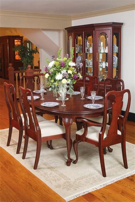 Antique Cherry Wood Dining Table