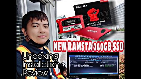 Unboxing , Installation & Review of new Ramsta SSD - YouTube