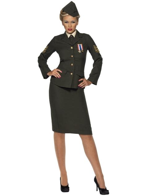 WW2 Land Girl Costume, Green | Smiffys