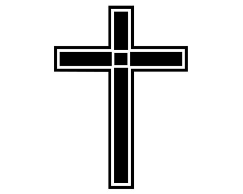 Cross Decal Christian Jesus Cross Bumper Sticker Religious