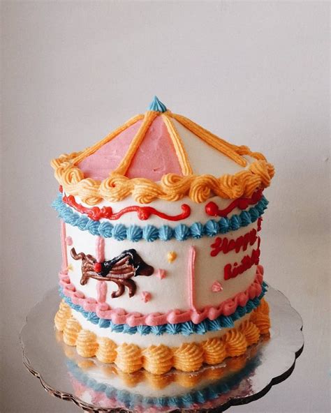 Kero Kero Cakes on Instagram: “🎠🎂💖 ” | Cake, Cute birthday cakes, Pretty birthday cakes