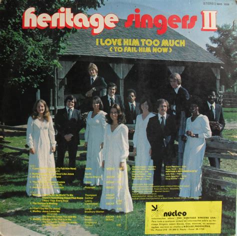 Viagem Gospel: Heritage Singers II - I Love Him To Much (1975).rar