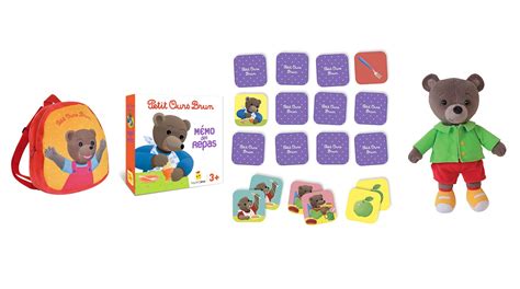 catalogue : les jeux et jouets Petit Ours Brun, et aussi peluches ...