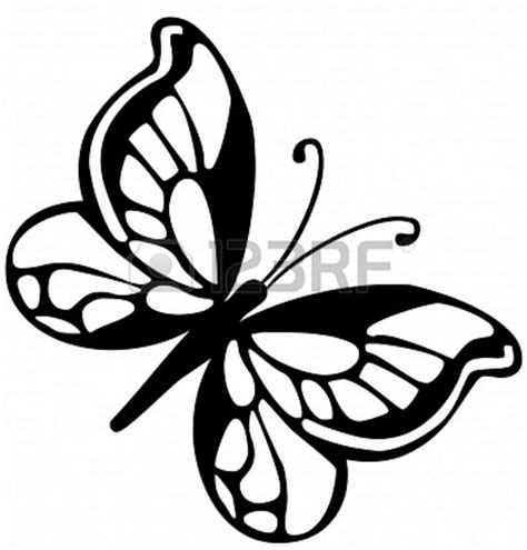 Butterfly Outline Clipart | Free download on ClipArtMag