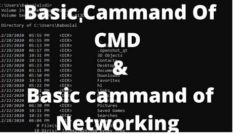 Windows 10 common command prompt list - beastmens