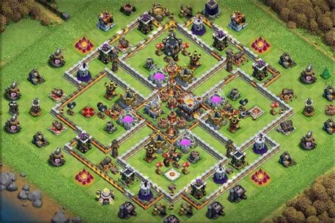 TH11 Farming Base Layout #13 - Town Hall Base Link, Capital Layouts