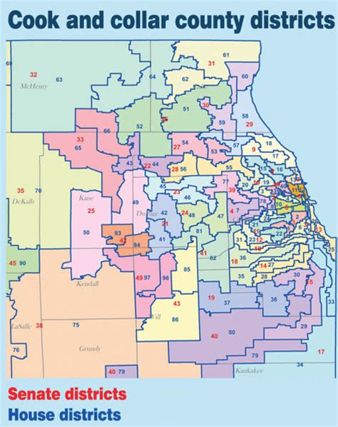 Illinois State Representative District Map - Printable Map