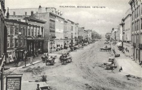 Kalamazoo in 1870 Michigan