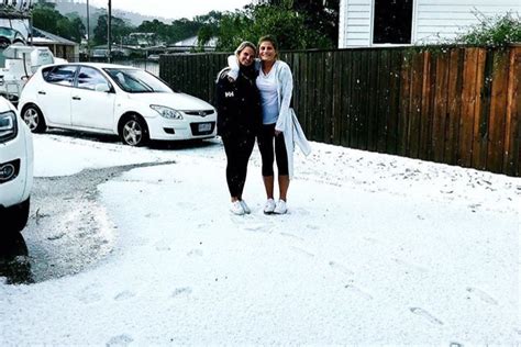 Hail and ice an 'unusual' summer surprise for Tasmanians in January ...