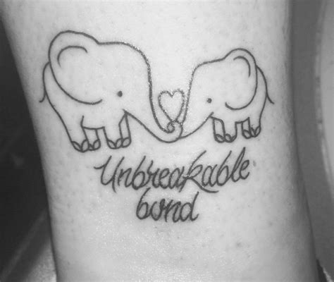 Unbreakable Bond Tattoos Designs - template