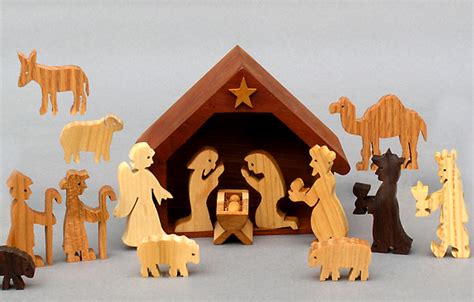 Nativity Scene Wood PDF Woodworking