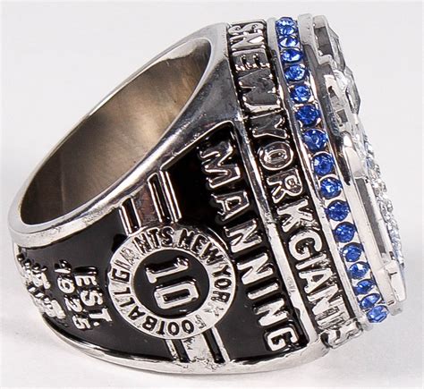 Eli Manning New York Giants High Quality Replica 2011 Super Bowl XLVI Championship Ring ...