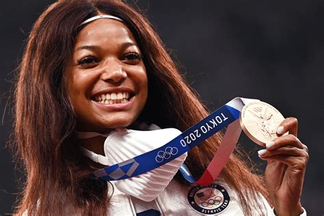 Gabby Thomas 2024 Olympics - Sonya Elianore