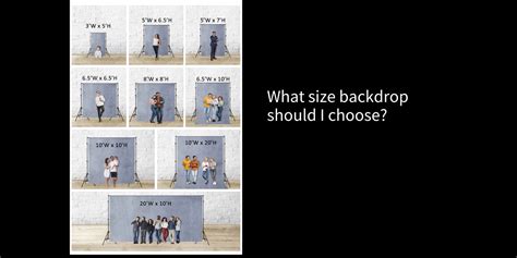 How To Choose Proper Backdrop Size – Dbackdrop