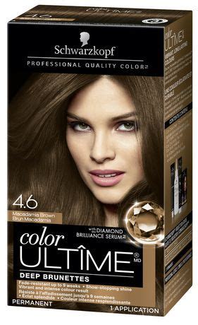 Schwarzkopf Color Ultime Hair Colour Macadamia Brown Hair Color Cream, Hair Color Pink, Brown ...