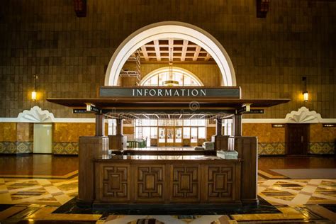 Los Angeles Union Station Signage USA Editorial Photo - Image of ...