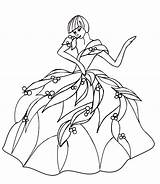 Dance Party Coloring Page sketch template
