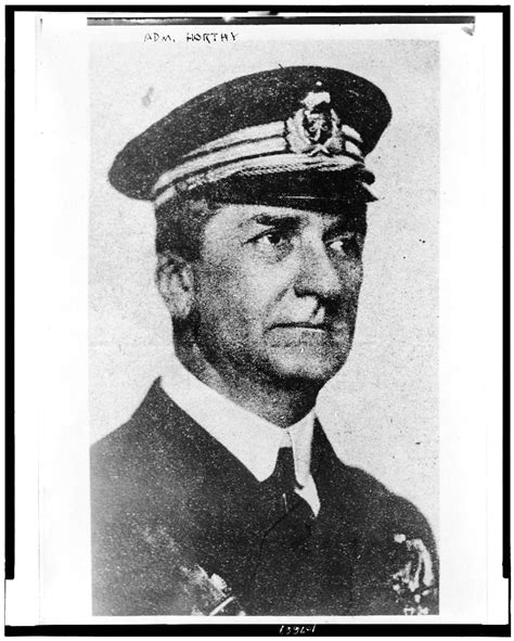 Admiral Horthy, head of Hungarian Gov't. | Library of Congress