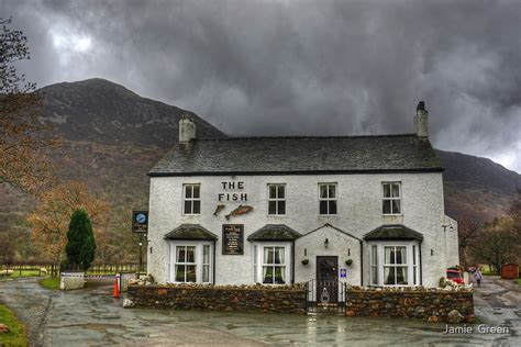 "The Fish Inn and Hotel,Buttermere" by Jamie Green | Redbubble