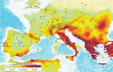 Seismic Zones Europe