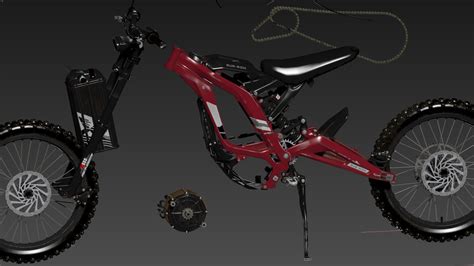 Electric Bike Surron X Model - TurboSquid 1909847