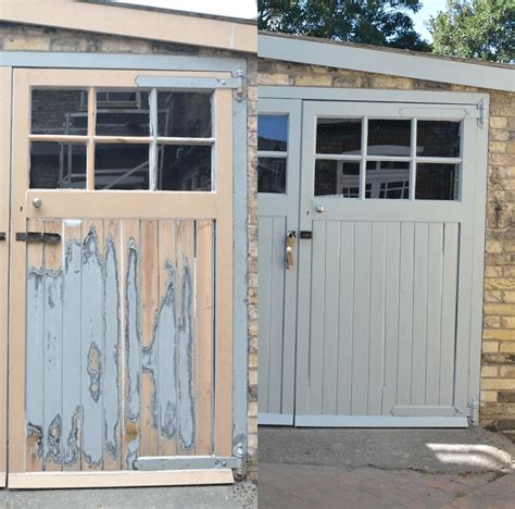 How to paint a wooden garage door | What paint should you use