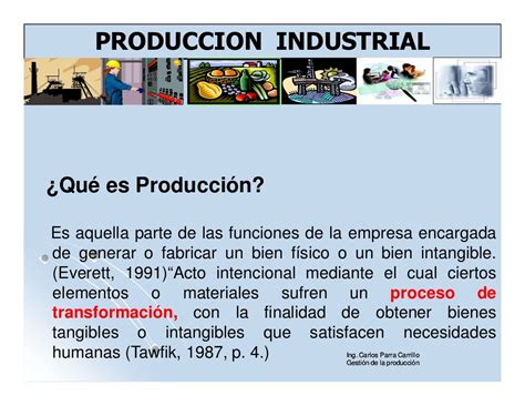 Produccion industrial