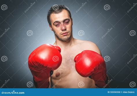 Knockout - Funny Boxer Stock Photo - Image: 55550350