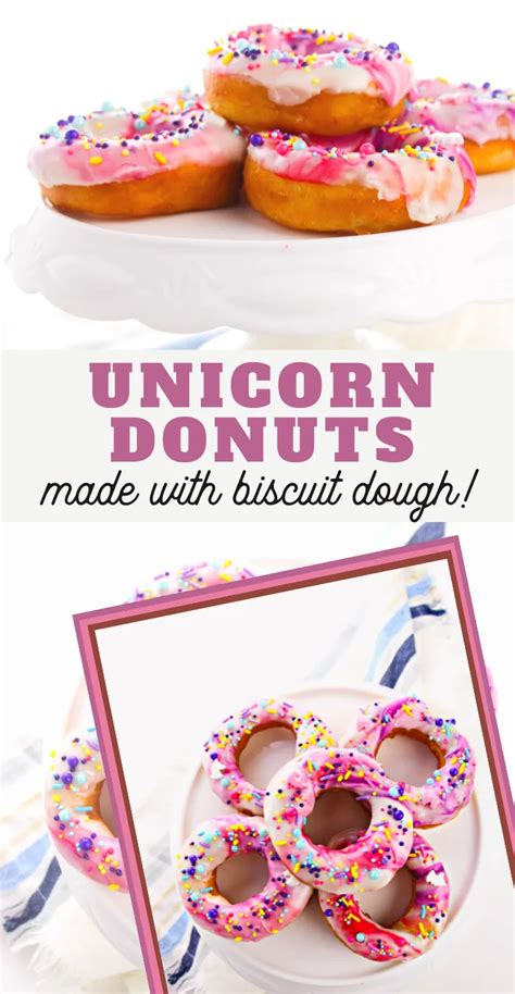 Unicorn Donut Recipe - 3 Boys and a Dog