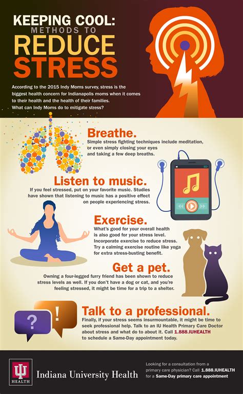 Keeping Cool: Methods to Reduce #Stress #Infographic | Stress, Social ...