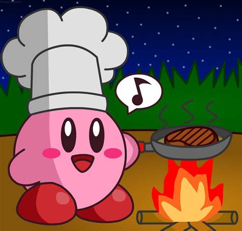 Cook Kirby by Kittykun123.deviantart.com on @DeviantArt Kirby Character, Cute Games, Cute Photos ...