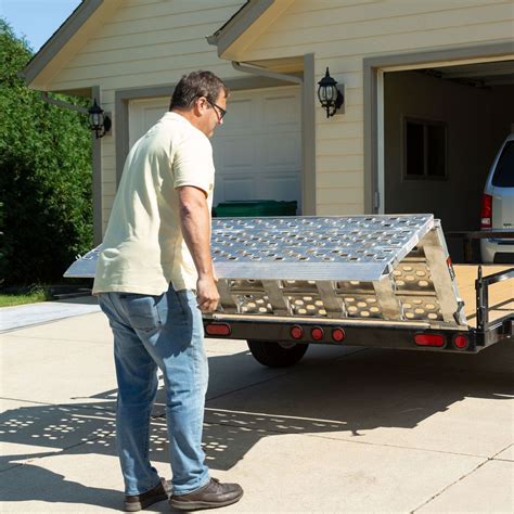 Bi-Fold Aluminum Utility Trailer Ramps | Discount Ramps