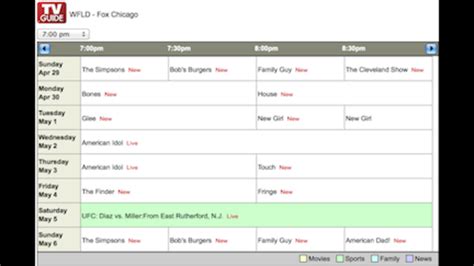 TV Schedule | FOX 32 Chicago