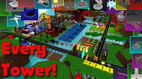 I Placed Every Tower! | Cube Defense Roblox - YouTube