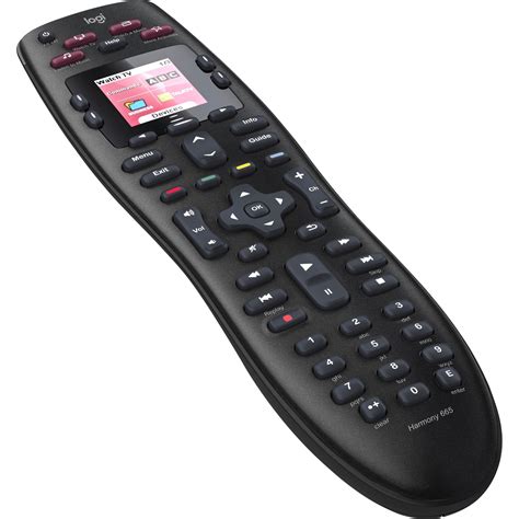 Logitech Harmony 665 - Điều khiển đa năng hỗ trợ 10 thiết bị - Gu Công Nghệ