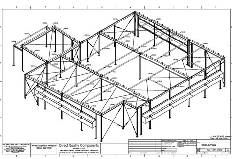 Steel Detailing Drawings - Shop Drawings & Projects