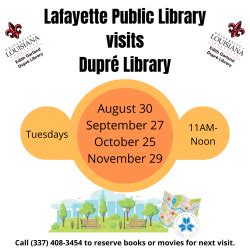 Lafayette Public Library Campus Visits | University Libraries