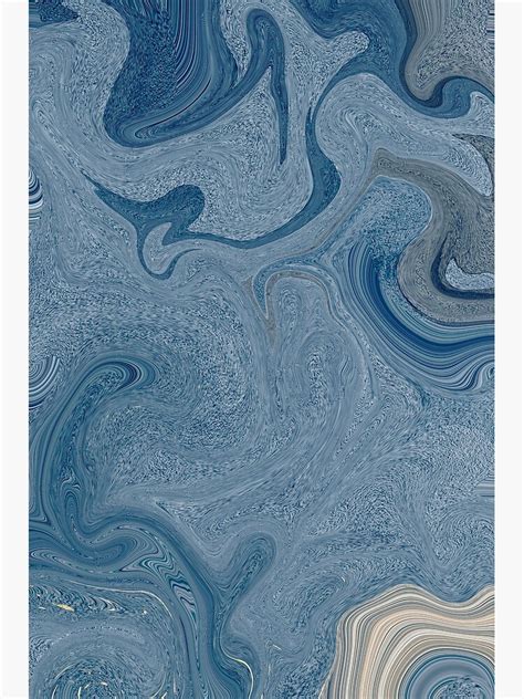 "Midnight Blue Abstract " Poster for Sale by adelemawhinney | Redbubble